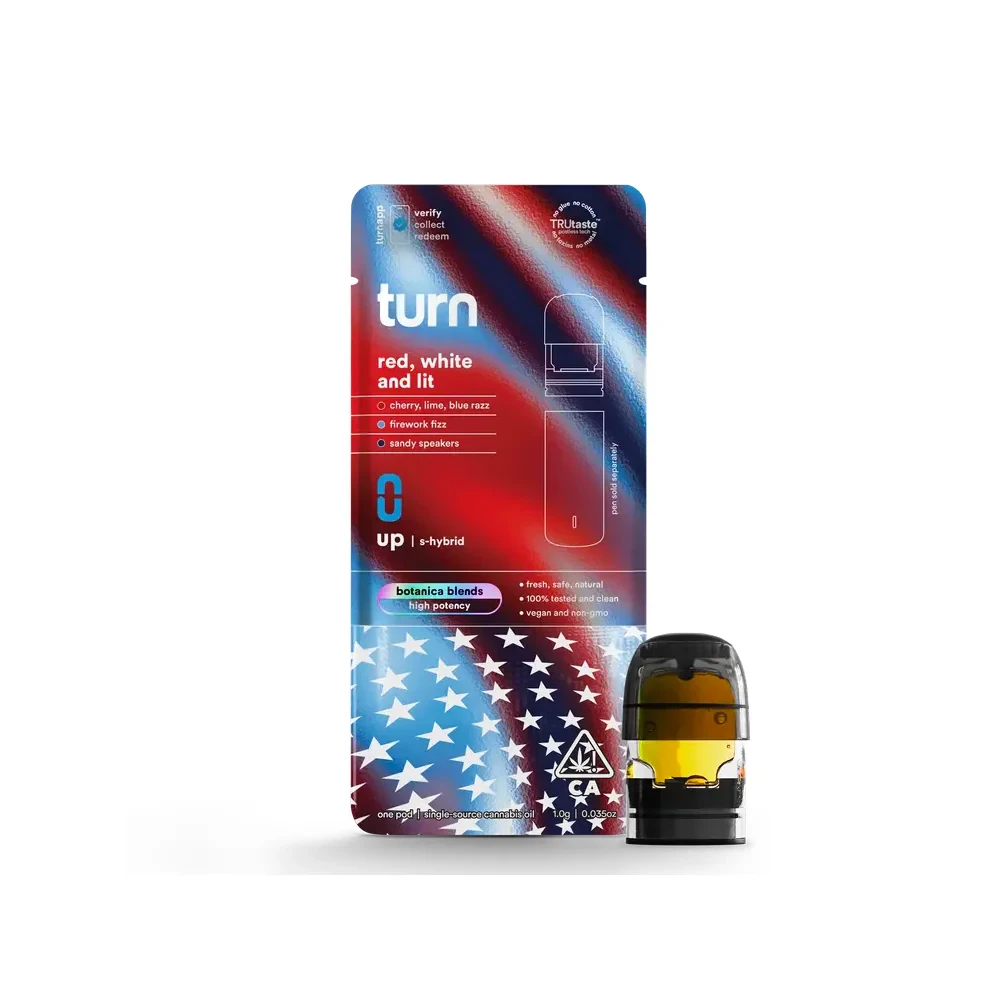 Turn - RED, WHITE, AND LIT | POD | 1G | HYBRID Main Image