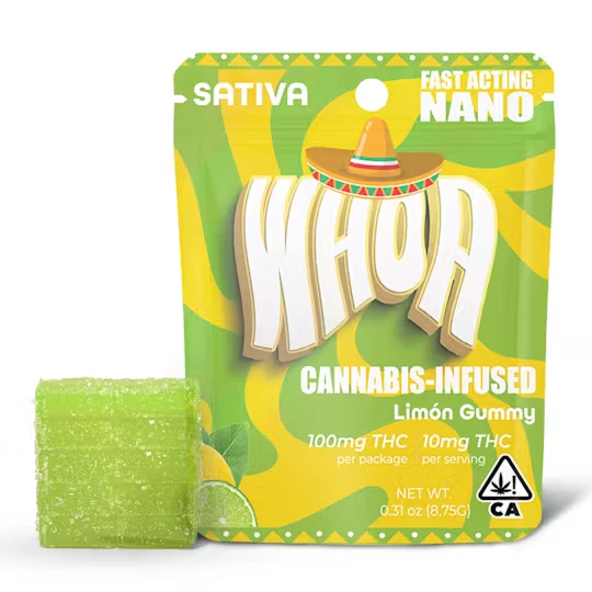 Whoa - LIMON GUMMY | SATIVA | 100MG Main Image