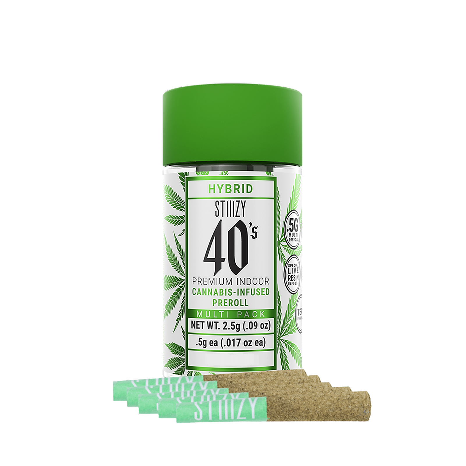 40S | PINK ACAI MINI PREROLLS 5PK | 2.5G HYBRID