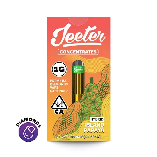Jeeter - ISLAND PAPAYA CART | LIQUID DIAMONDS | 1G | HYBRID Main Image