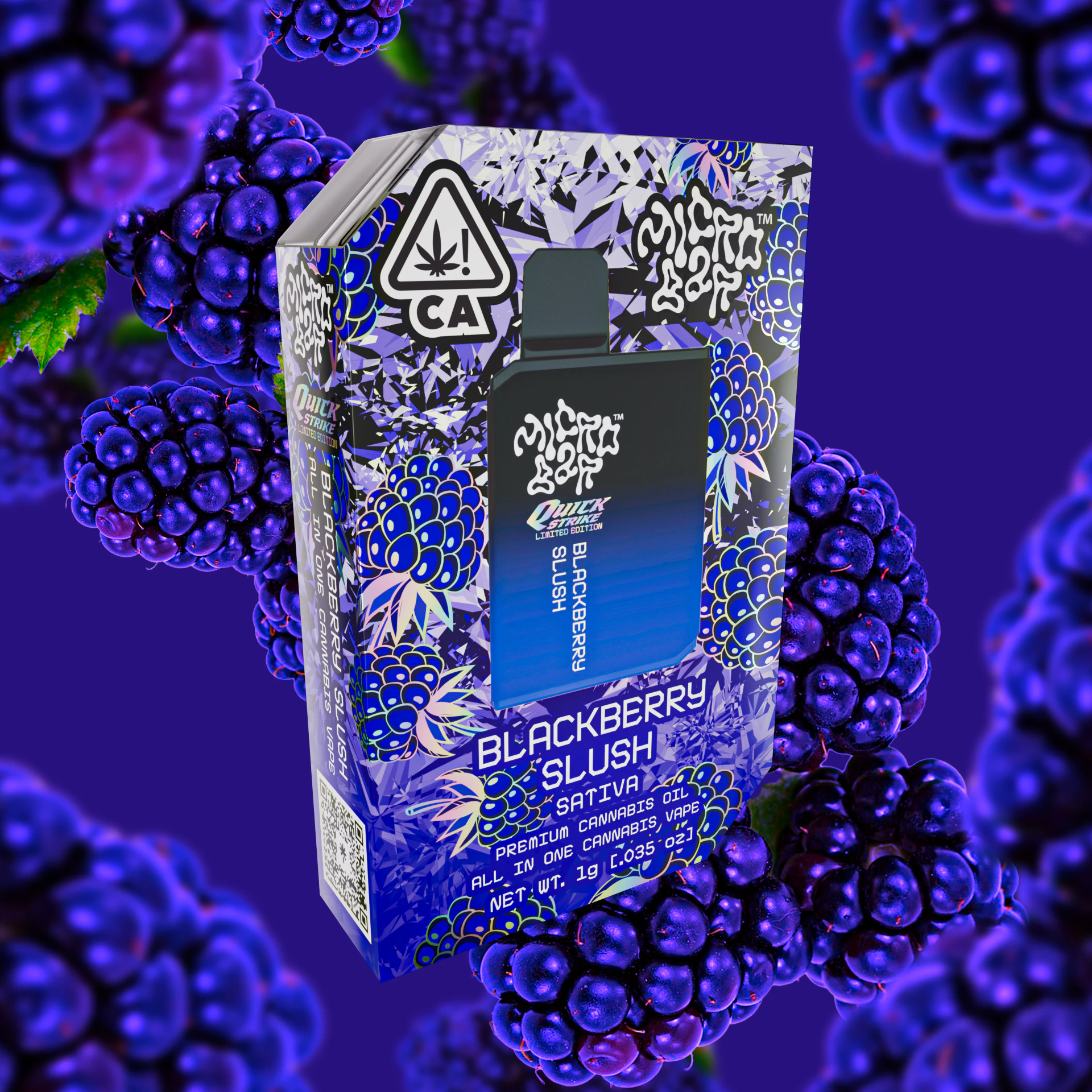 Microbar - BLACKBERRY SLUSH AIO | 1G Main Image
