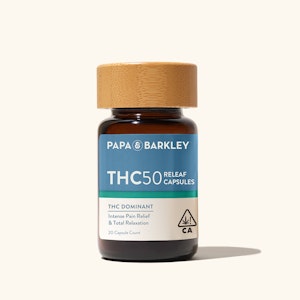 Papa & barkley - THC50 RELEAF CAPSULES | 20 CT