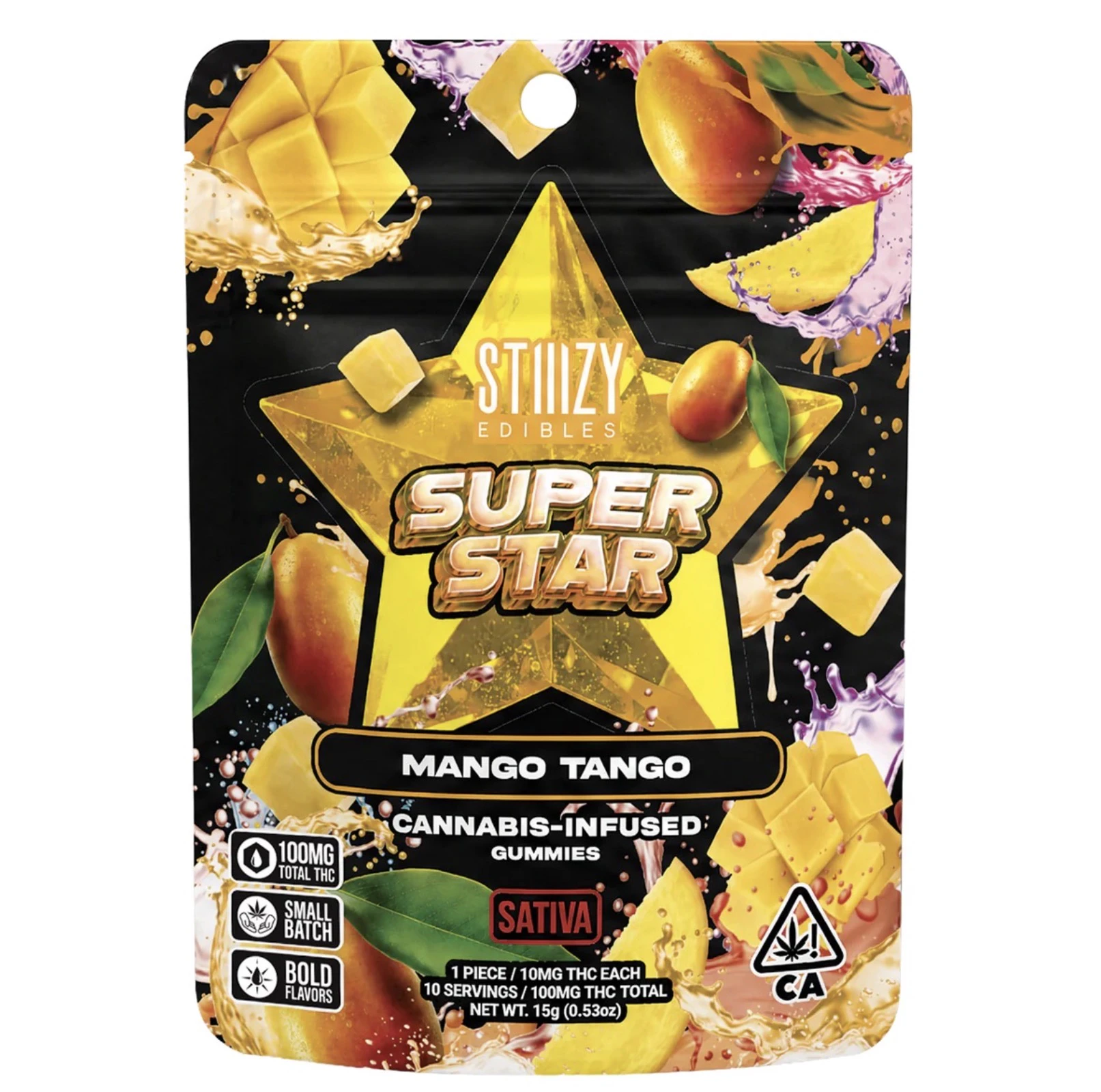 Stiiizy - SUPER STAR | MANGO TANGO GUMMY | 100MG Main Image