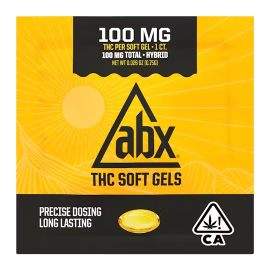 Abx - 100MG THC SOFT GELS | 1CT Main Image