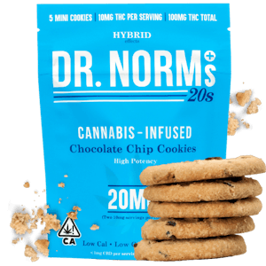 Dr norms - CHOCOLATE CHIP 20MG | 5 PACK | 100MG