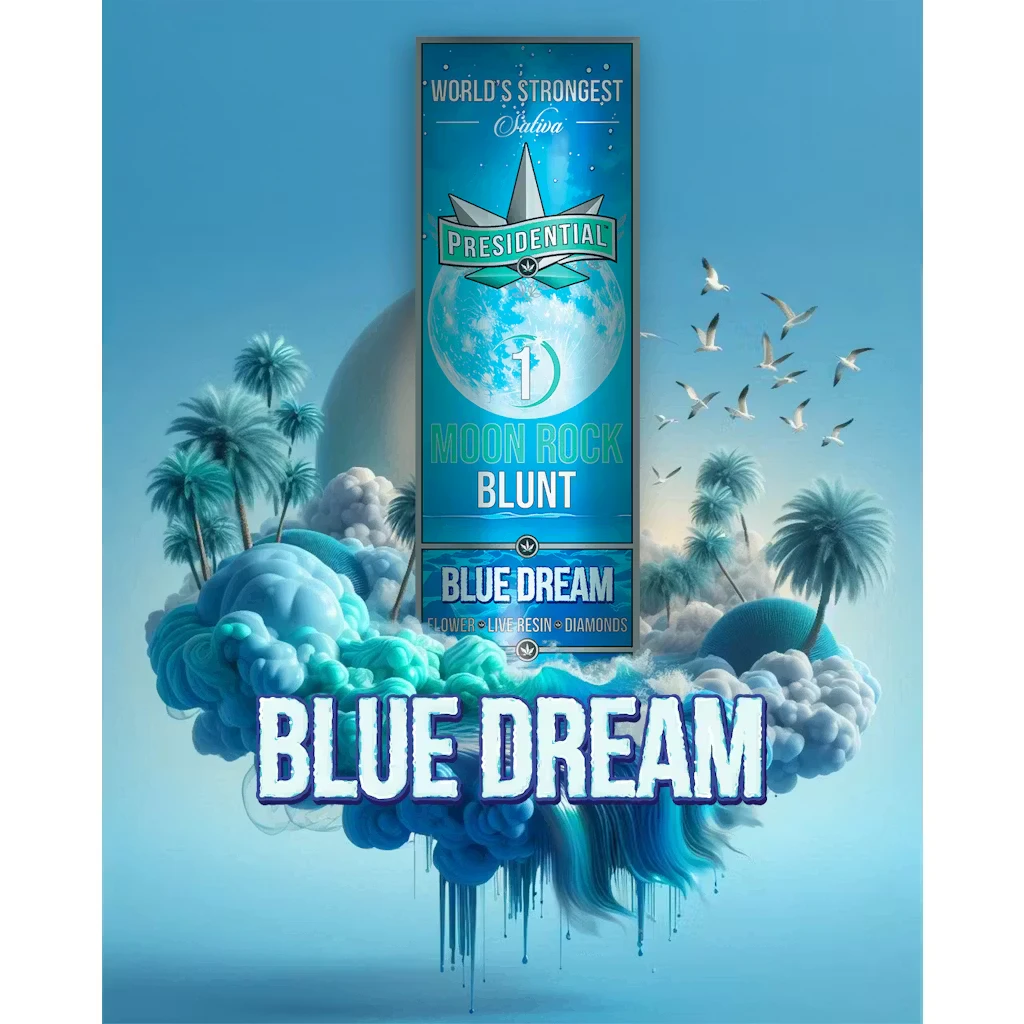 Presidential - BLUE DREAM MOONROCK  BLUNT | 1.5G | SATIVA Main Image