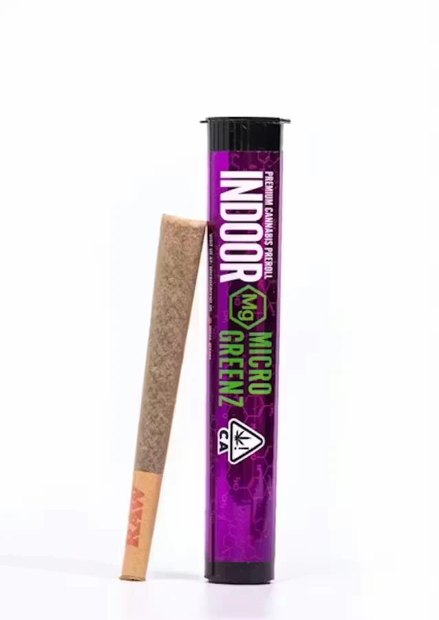 Micro greenz - BLUE NZ X G33 PREROLL | 1G | INDICA Main Image