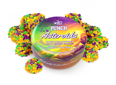 ASTEROIDS | GALACTIC FRUIT PUNCH SOLVENTLESS GUMMIES | 10PK | 100MG