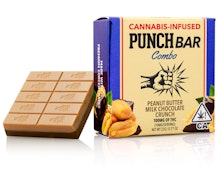 PEANUT BUTTER MILK CHOCOLATE PUNCHBAR | 100MG