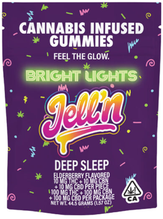 DEEP SLEEP ELDERBERRY 1:1:1 GUMMIES | THC CBN CBD