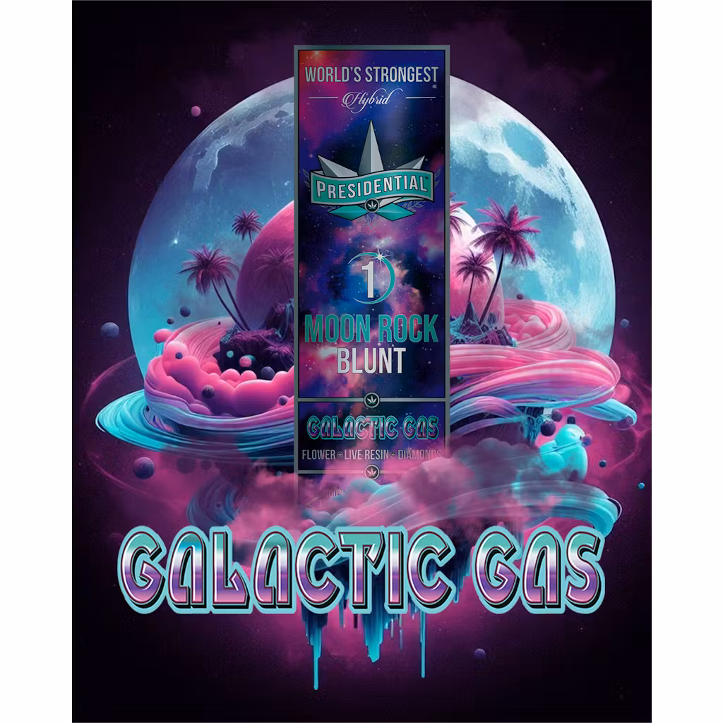 GALACTIC GAS MOONROCK BLUNT | 1.5G | HYBRID