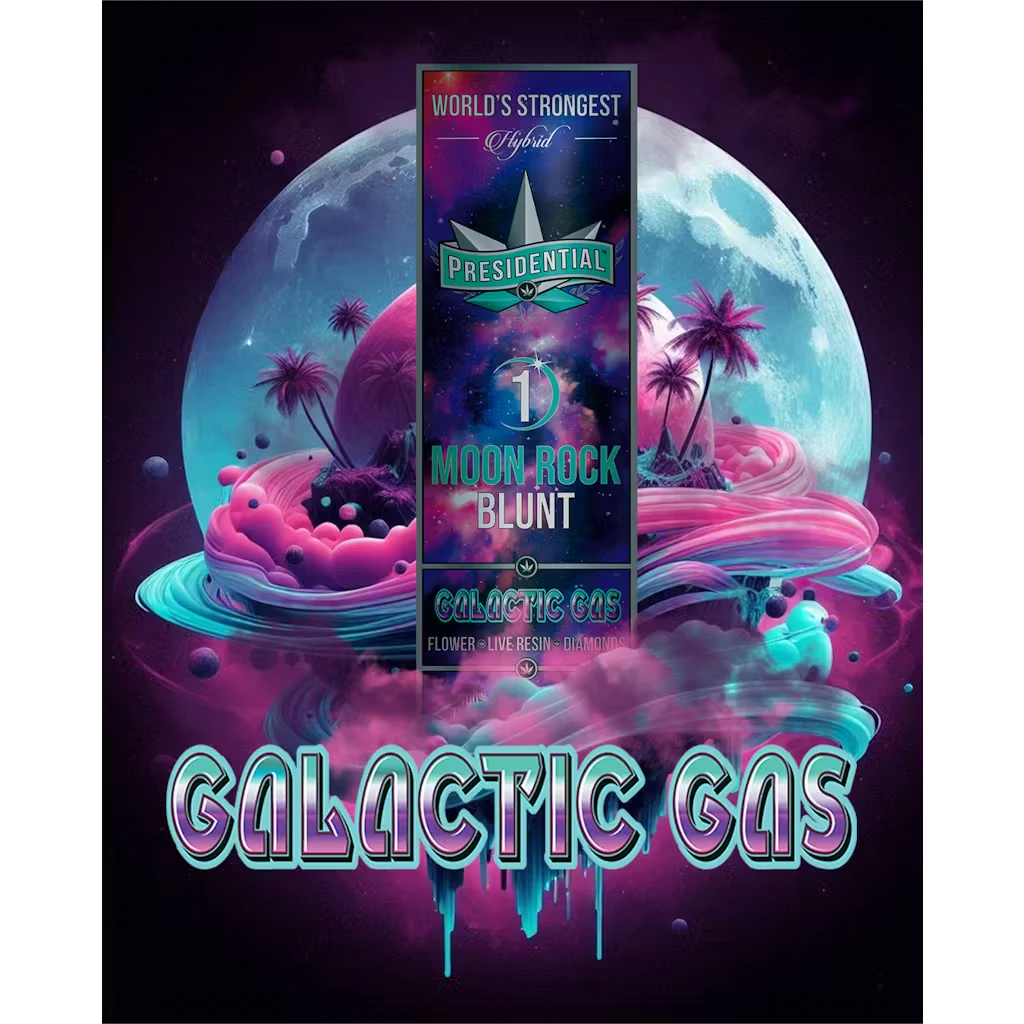Presidential - GALACTIC GAS MOONROCK BLUNT | 1.5G | HYBRID Main Image