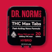 HYBRID | THC MAX TABLETS | 1000MG