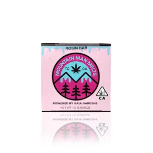 Mountain man melts - PEACH OASIS ROSIN | 1G | HYBRID Main Image