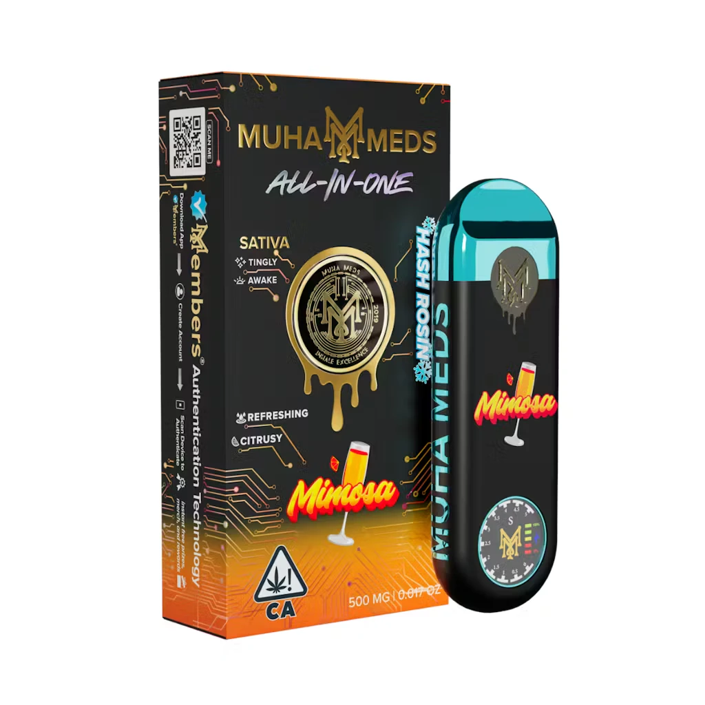 Muha meds - MIMOSA | HASH ROSIN AIO | .5G SATIVA Main Image