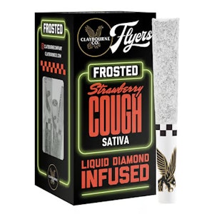 Claybourne co - FLYERS | STRAWBERRY COUGH | FROSTED INF | 5PK | 2.5G