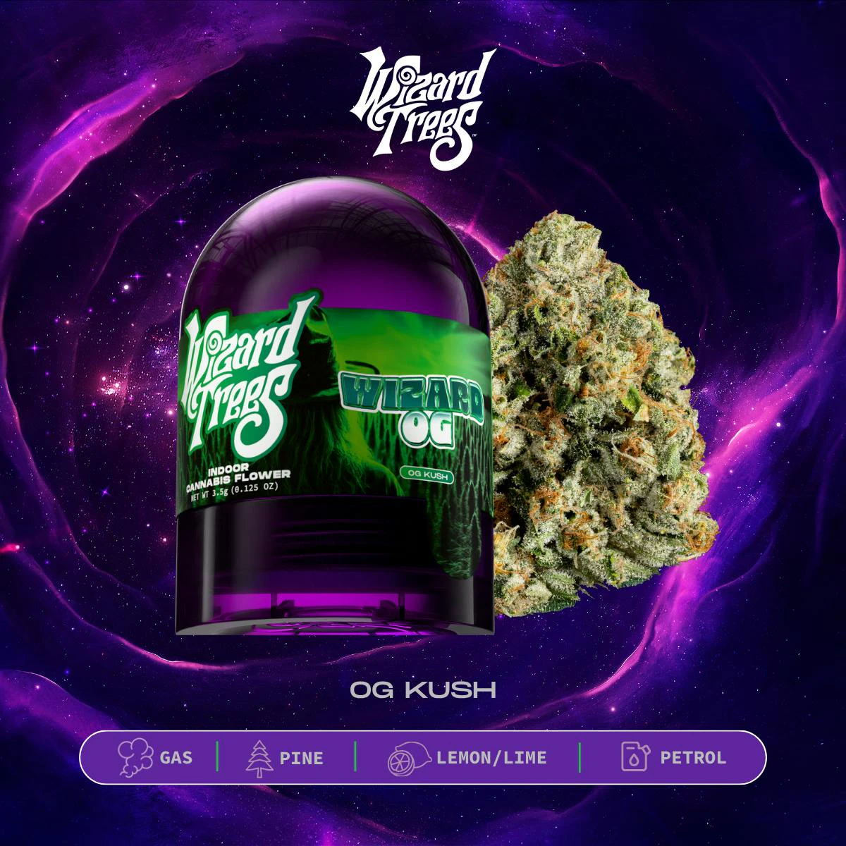 Wizard trees - WIZARD OG | 3.5G INDICA Main Image