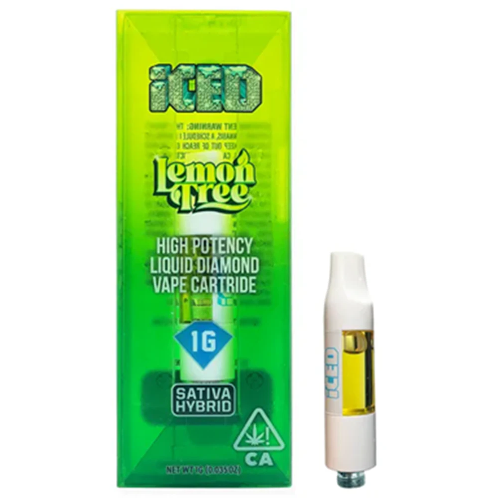 Iced - LEMON TREE  LIQUID DIAMONDS CART | 1G | HYBRID-SATIVA Main Image