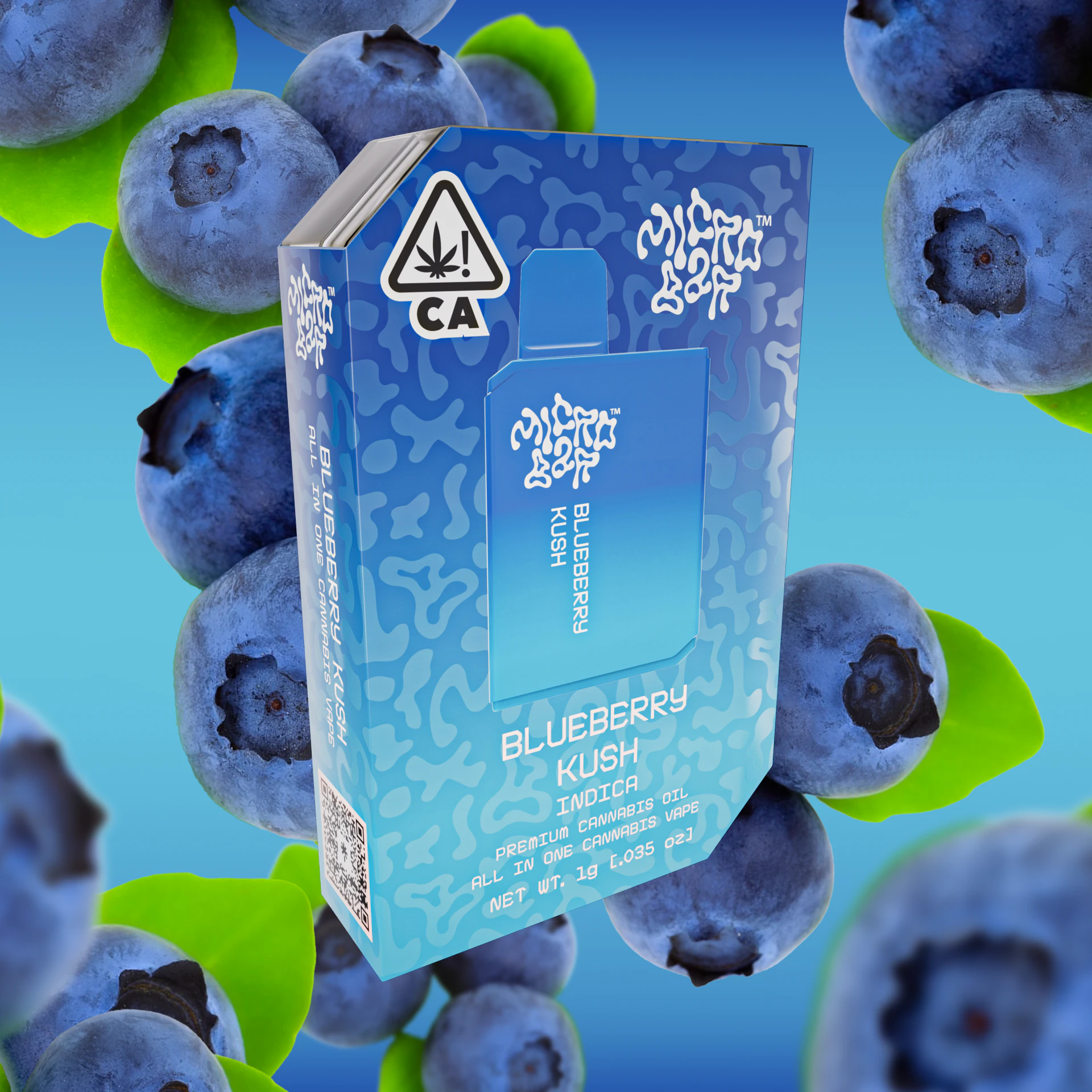 Microbar - BLUEBERRY KUSH AIO| 1G Main Image