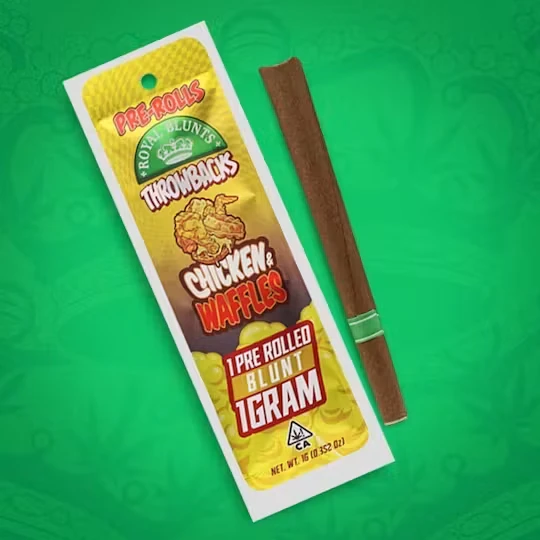 Royal blunts - CHICKEN & WAFFLES BLUNT | 1G | INDICA Main Image