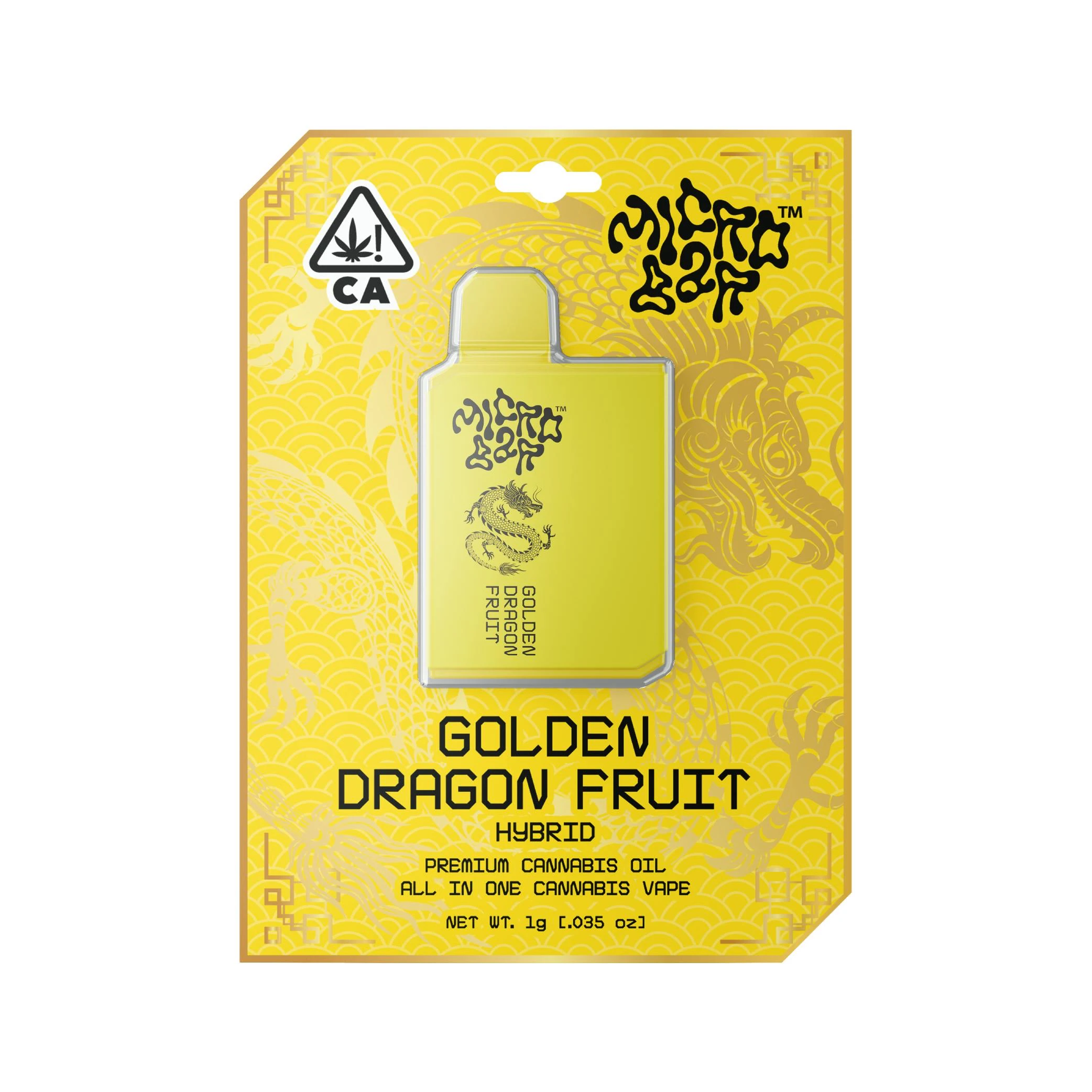 Microbar - GOLDEN DRAGON FRUIT AIO | 1G | HYBRID Main Image
