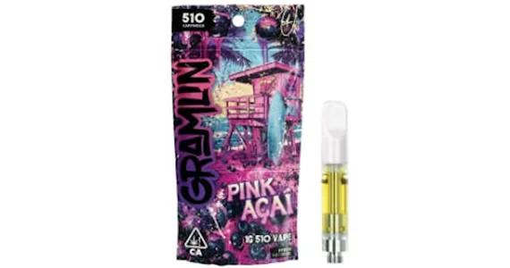 Gramlin - PINK ACAI CART | 1G HYBRID Main Image