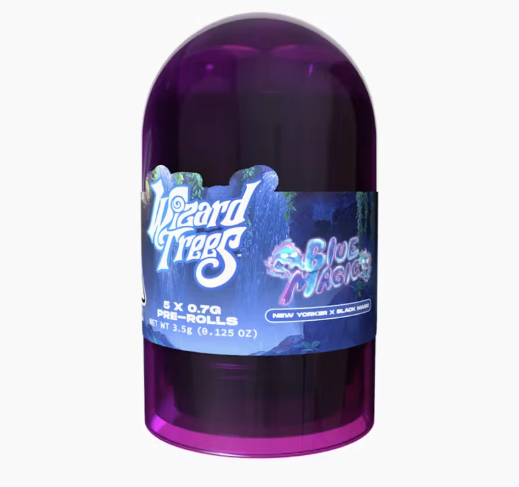 Wizard trees - BLUE MAGIC 5PK PREROLLS | 3.5G | HYBRID Main Image