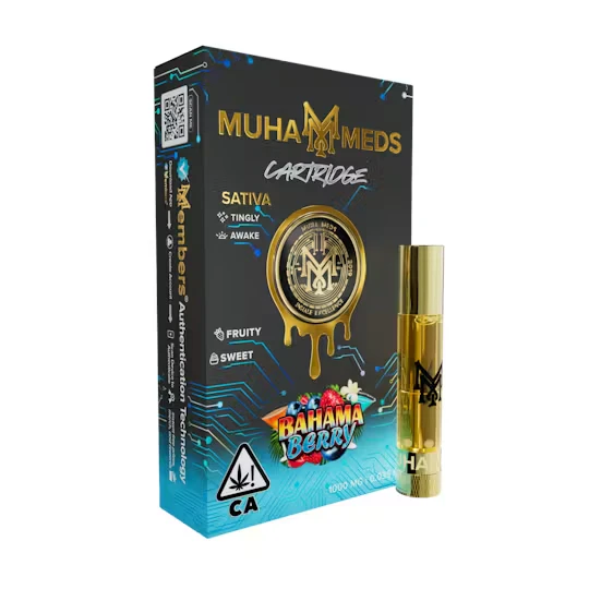 Muha meds - BAHAMA BERRY CART | 1G | SATIVA Main Image
