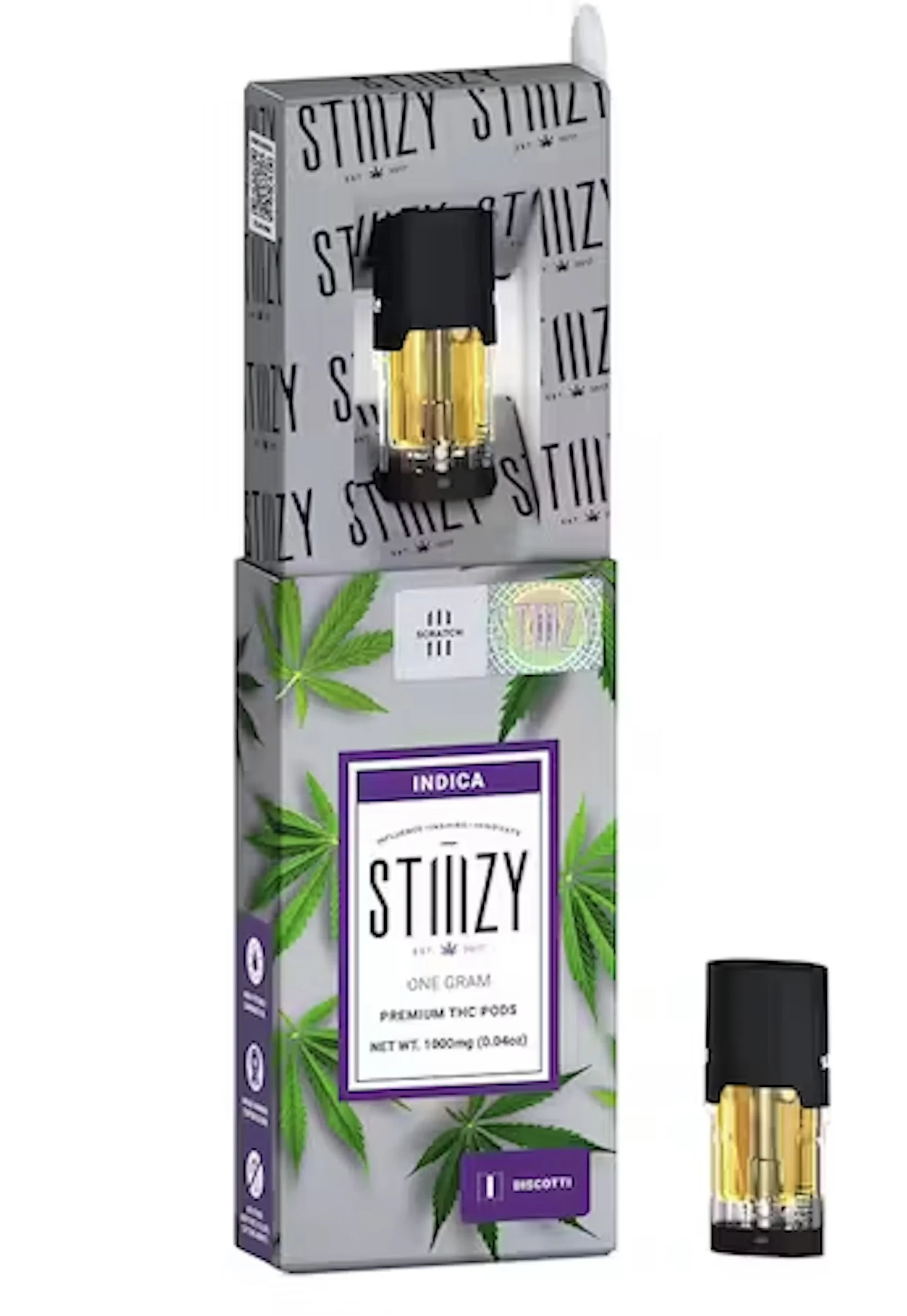 Stiiizy - BISCOTTI | POD | 1G INDICA Main Image