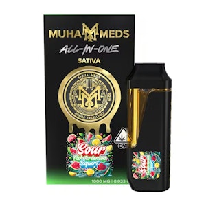Muha meds - SOUR WATERMELON SQUIRT AIO | 1G | SATIVA