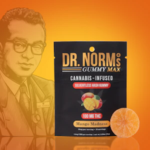 Dr norms - MANGO MADNESS | HASH GUMMY | 100MG MAX