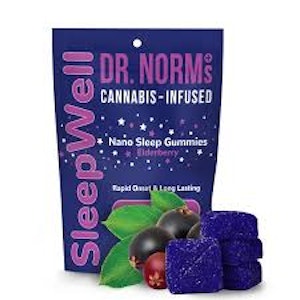 Dr norms - NANO | ELDERBERRY SLEEP GUMMIES | 100MG | THC:CBN