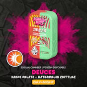 WATERMELON ZKITTLES X MANGO GELATO DUAL CHAMBER AIO | 1G