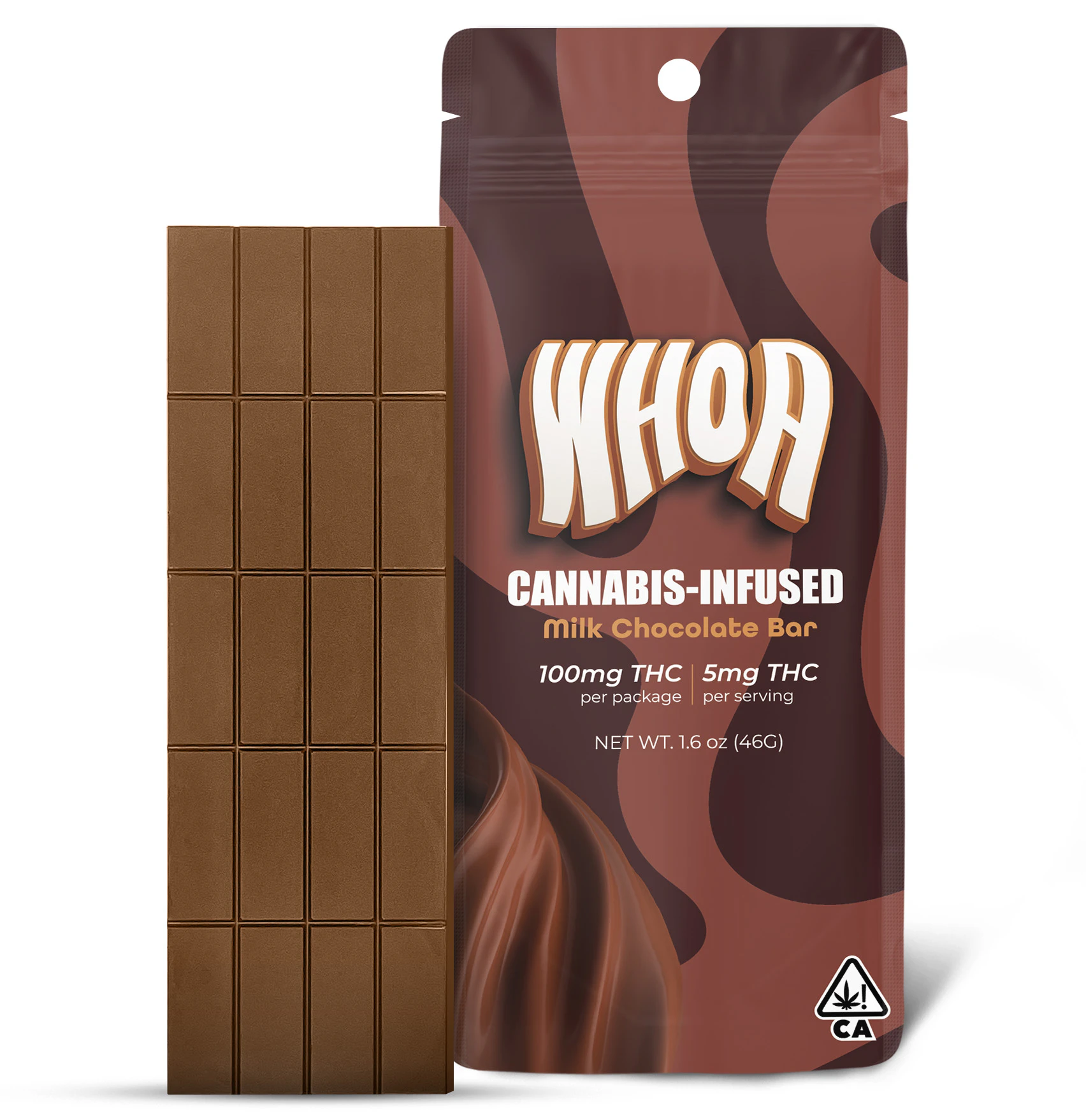 Whoa - MILK CHOCOLATE BAR | 100MG Main Image
