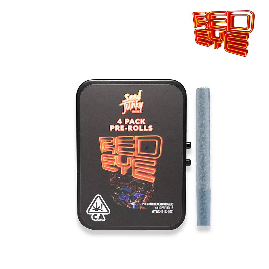 Seed junky - RED EYE 4PK PREROLL | 4G Main Image