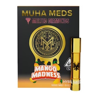 Muha meds - MANGO MADNESS CART | MELTED DIAMONDS | 1G | HYBRID
