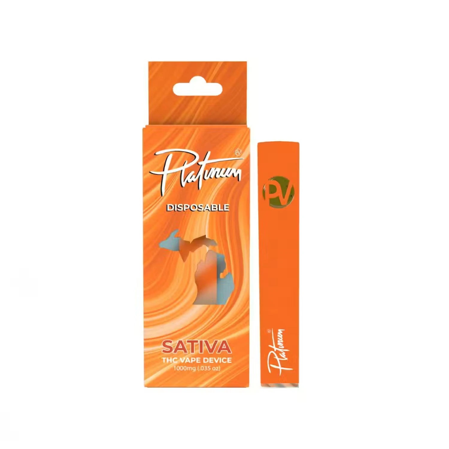 Platinum vape - GUAVA HAZE AIO | 1G | SATIVA Main Image
