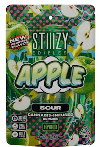 Stiiizy - SOUR APPLE | GUMMIES | 10PK | 100MG