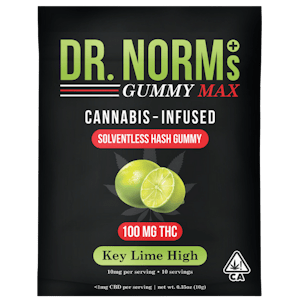 Dr norms - KEY LIME HIGH | HASH GUMMY | 100MG