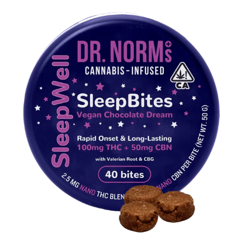 Dr norms - BROWNIE SLEEP BITES | 100MG Main Image