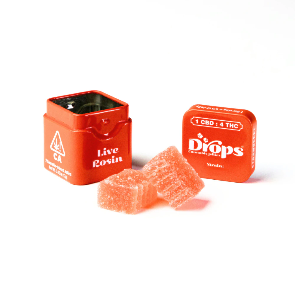 Drops candies - ORANGE ROSIN DROPS | CREATIVE | 2PK | 100MG Main Image