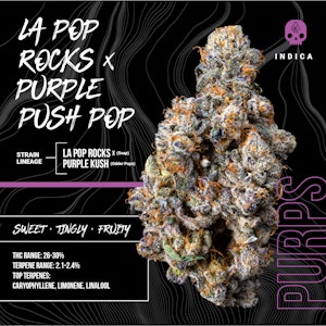 Bosky genetics - LA POP ROCKS X PURPLE PUSH POP | 3.5G | HYBRID