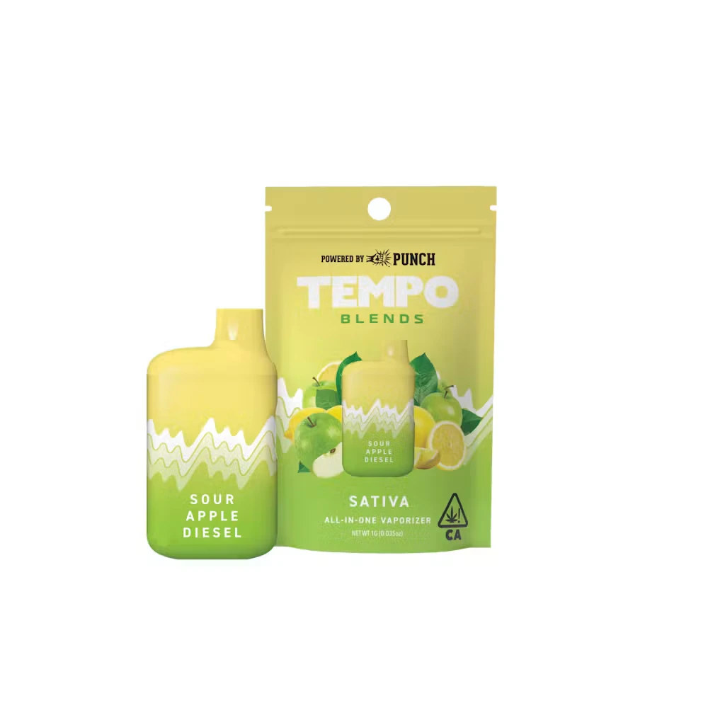 Tempo - SOUR APPLE DIESEL AIO BLENDS | 1G | SATIVA Main Image