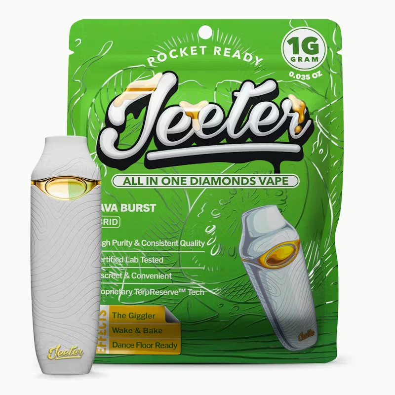 Jeeter - GUAVA BURST AIO | LIQUID DIAMONDS | 1G Main Image