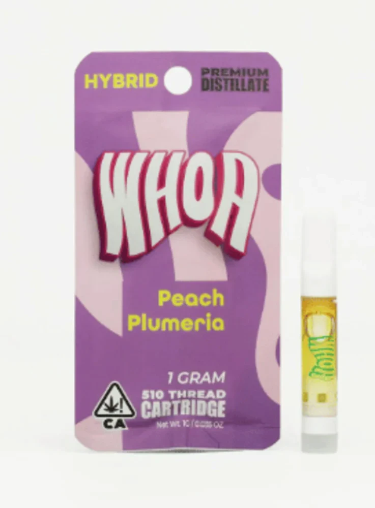 Whoa - PEACH PLUMERIA CART | 1G | HYBRID Main Image