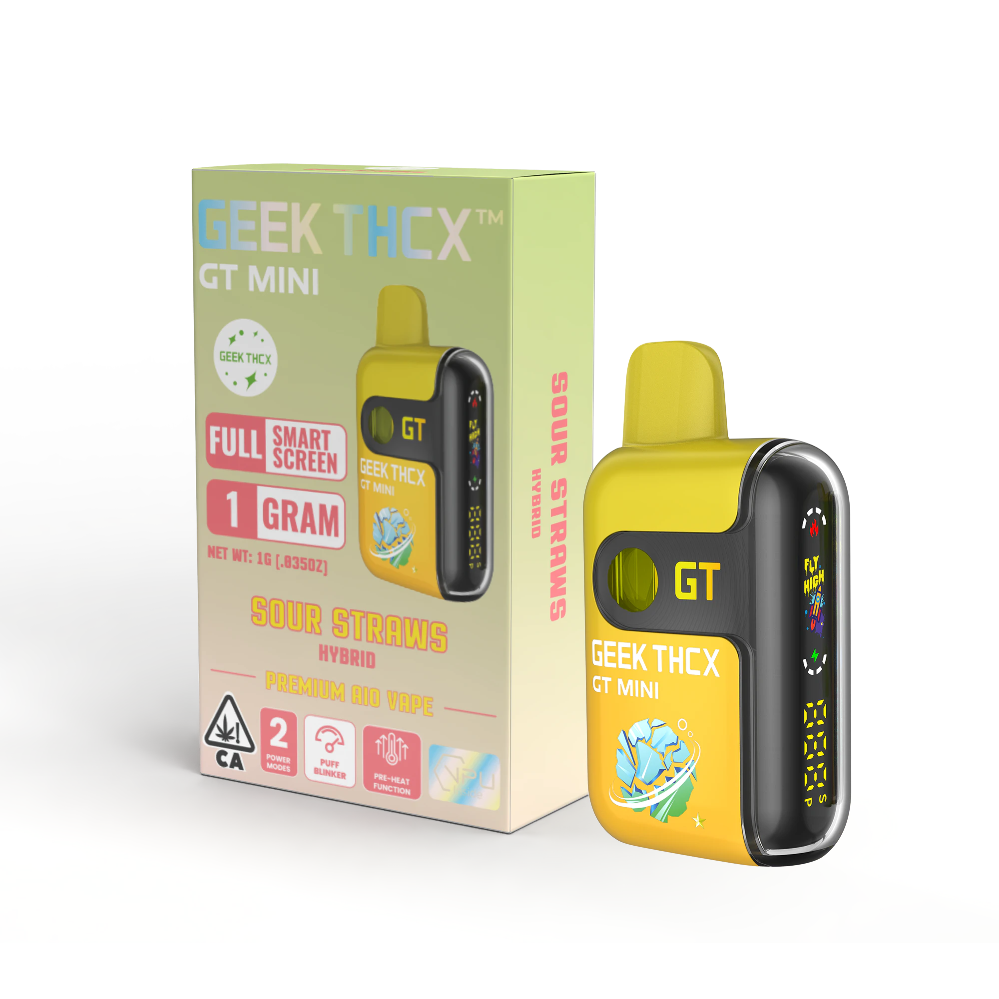 Geek thcx - SOUR STRAWS AIO | 1G | HYBRID Main Image