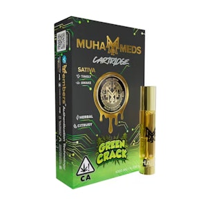 Muha meds - GREEN CRACK CART | 1G | SATIVA