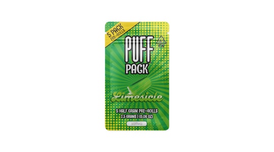Puff - LIMESICLE 5 PACK PRE ROLLS | 2.5G