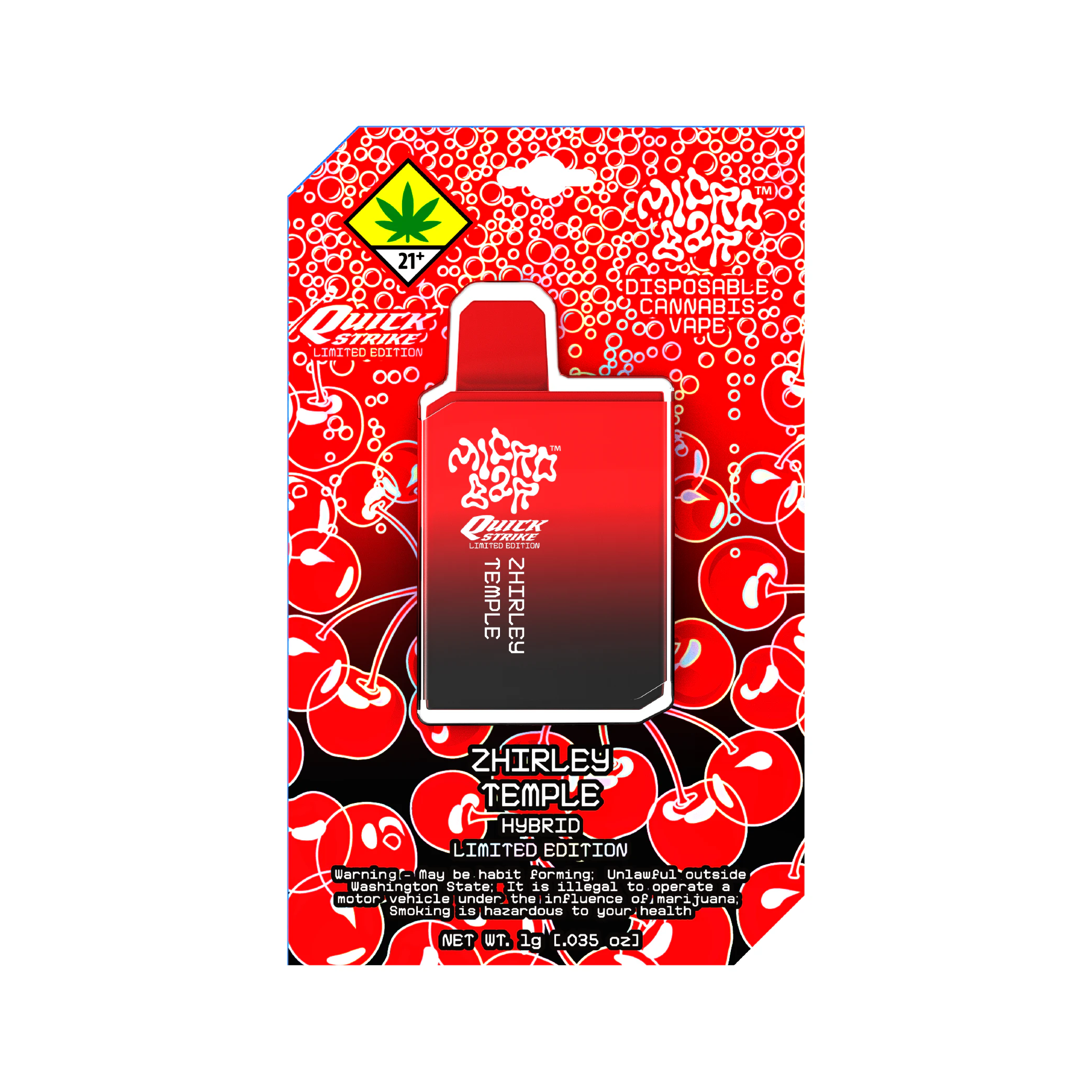 Microbar - ZHIRLEY TEMPLE AIO | 1G | HYBRID Main Image