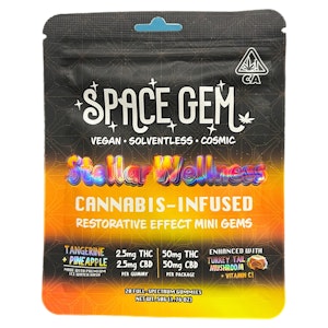 Space gem - RESTORATIVE 1:1 MINI GEMS GUMMIES | 20PK 100MG
